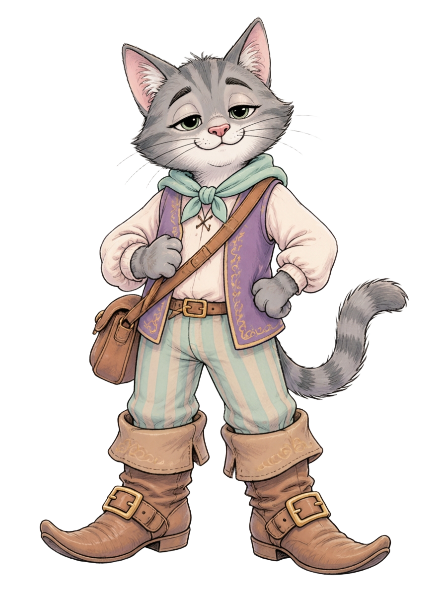 Trück, Le chat de l'almanach de L'Man Ak